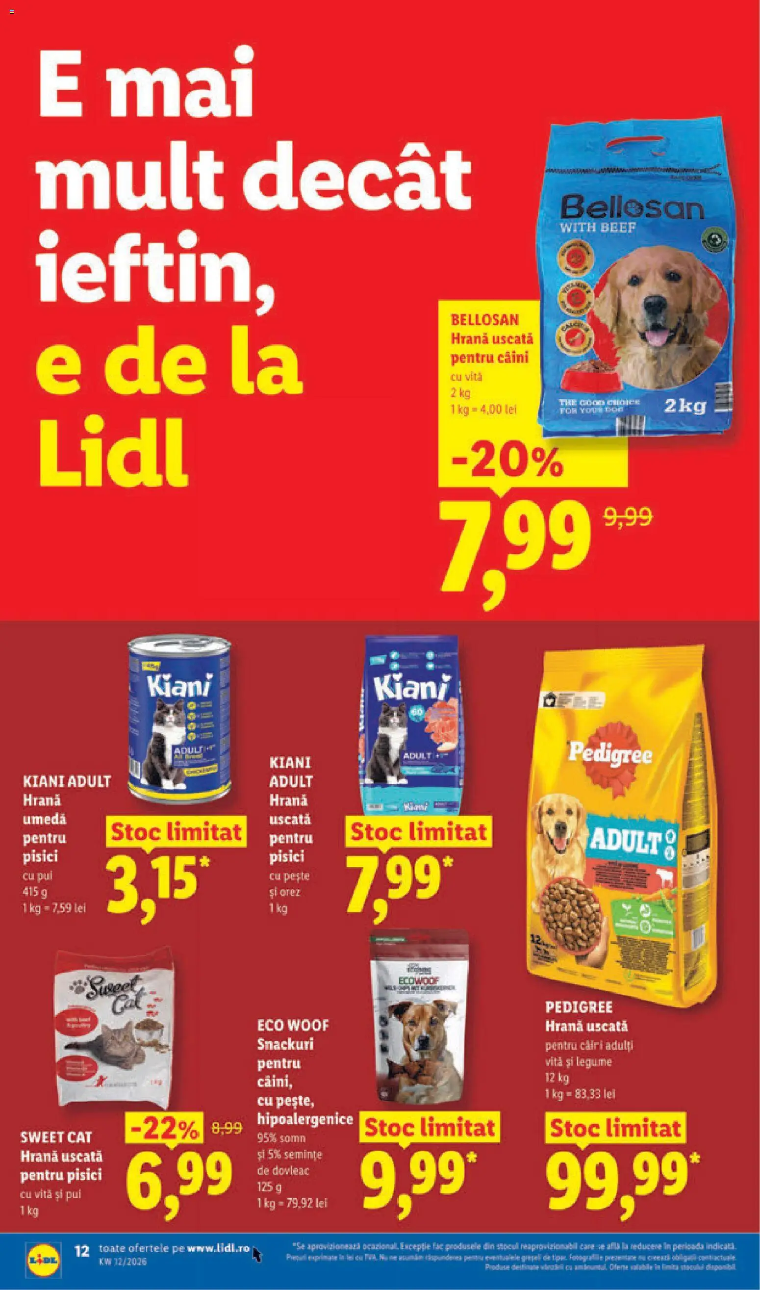 Noul catalog Lidl – valabil de la 16.03.2026 | Pagină: 12 | Produse: Semințe, Orez, Pește, Legume