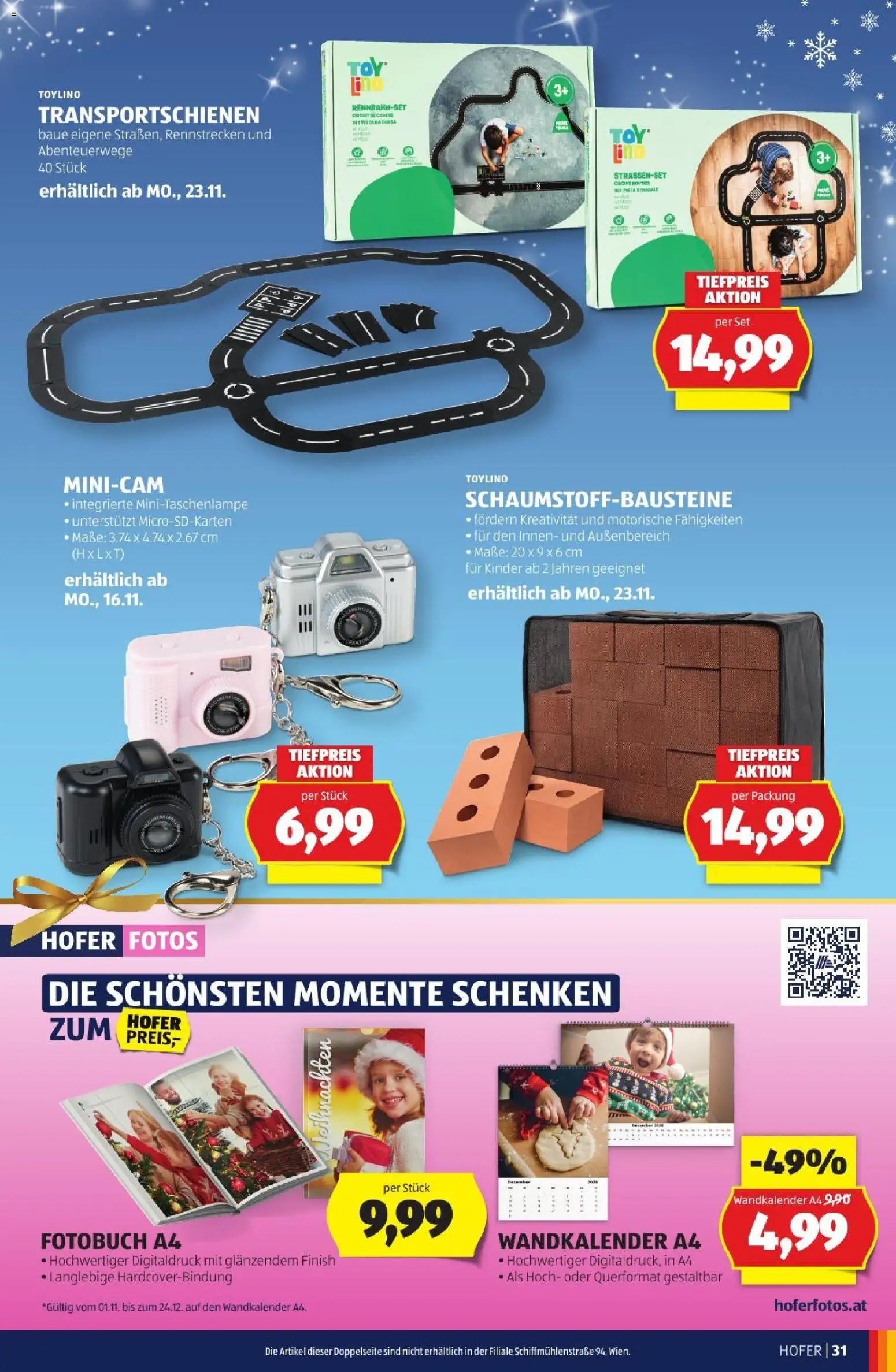Hofer Weihnachtskatalog gültig ab 28.10.2026 | Seite: 31