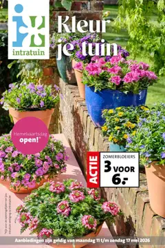 Intratuin folder - Voorbeeld van een folder van Intratuin, geldig van 11.05.2026