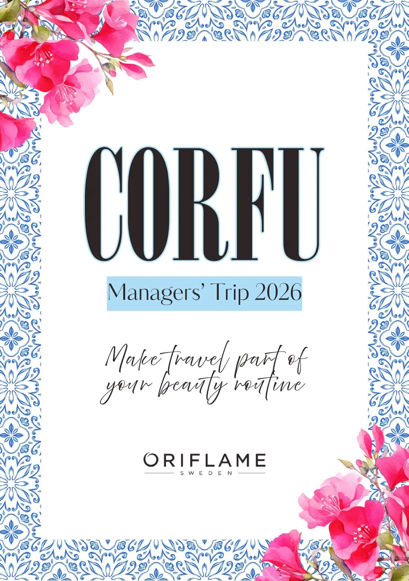 Managers' Trip: Corfu 2026 (21/10/2025 - 30/09/2026)