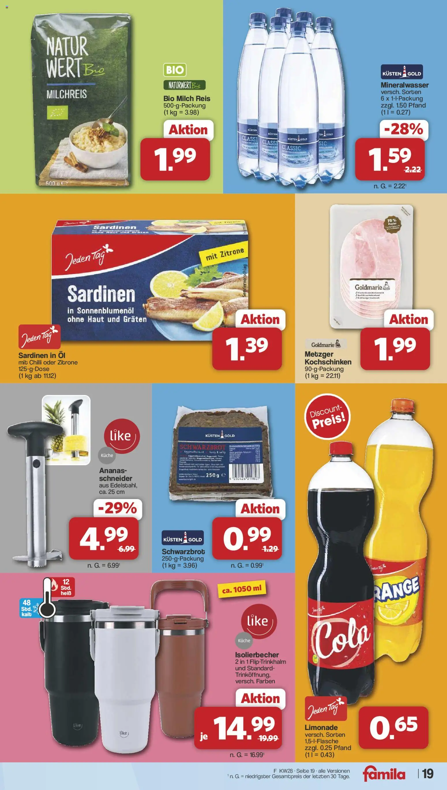 Famila Nordwest Prospekt – gültig ab 06.07.2026 | Seite: 19
