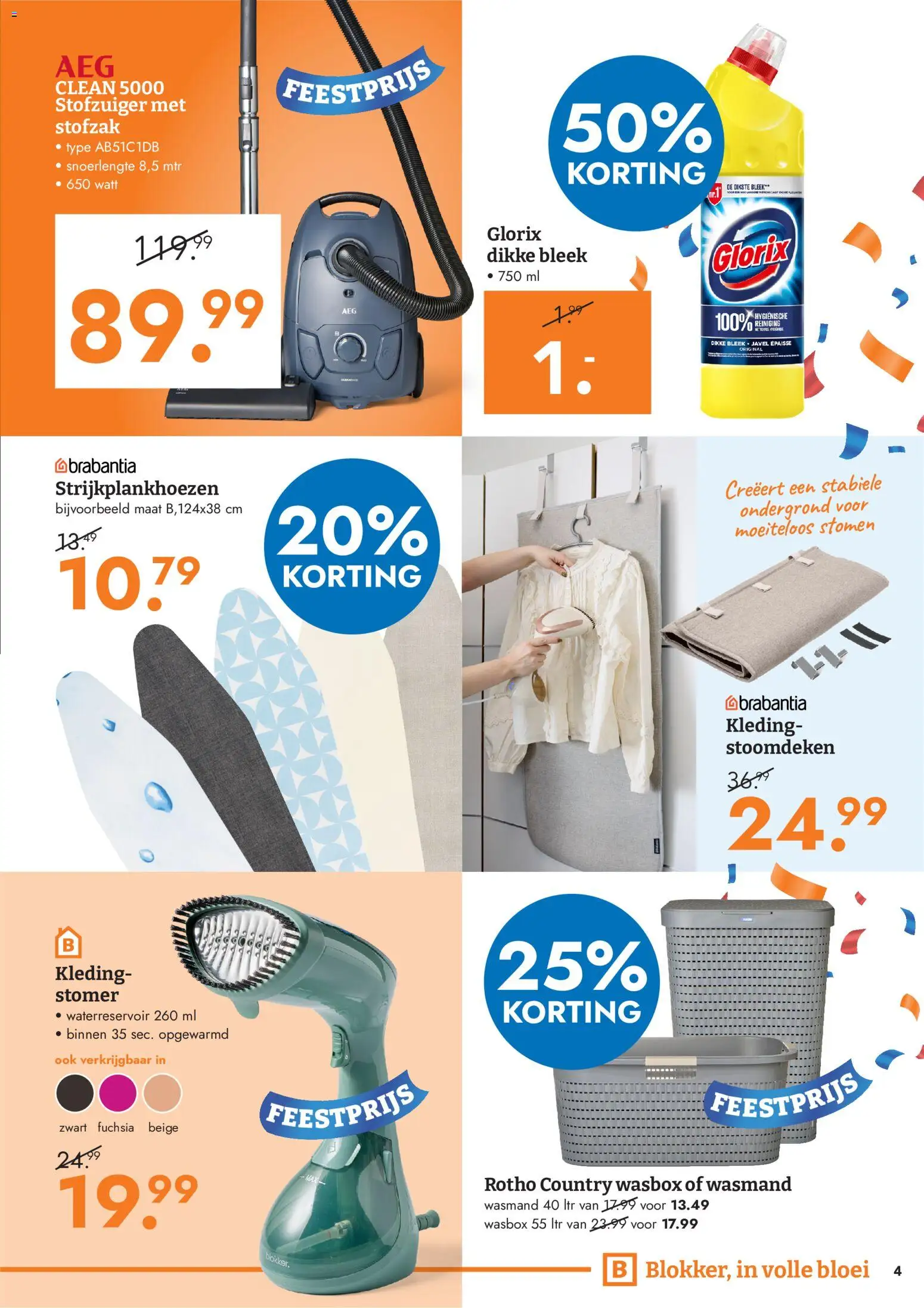 {H1} | Pagina: 4 | Producten: Wasmand, Stofzuiger