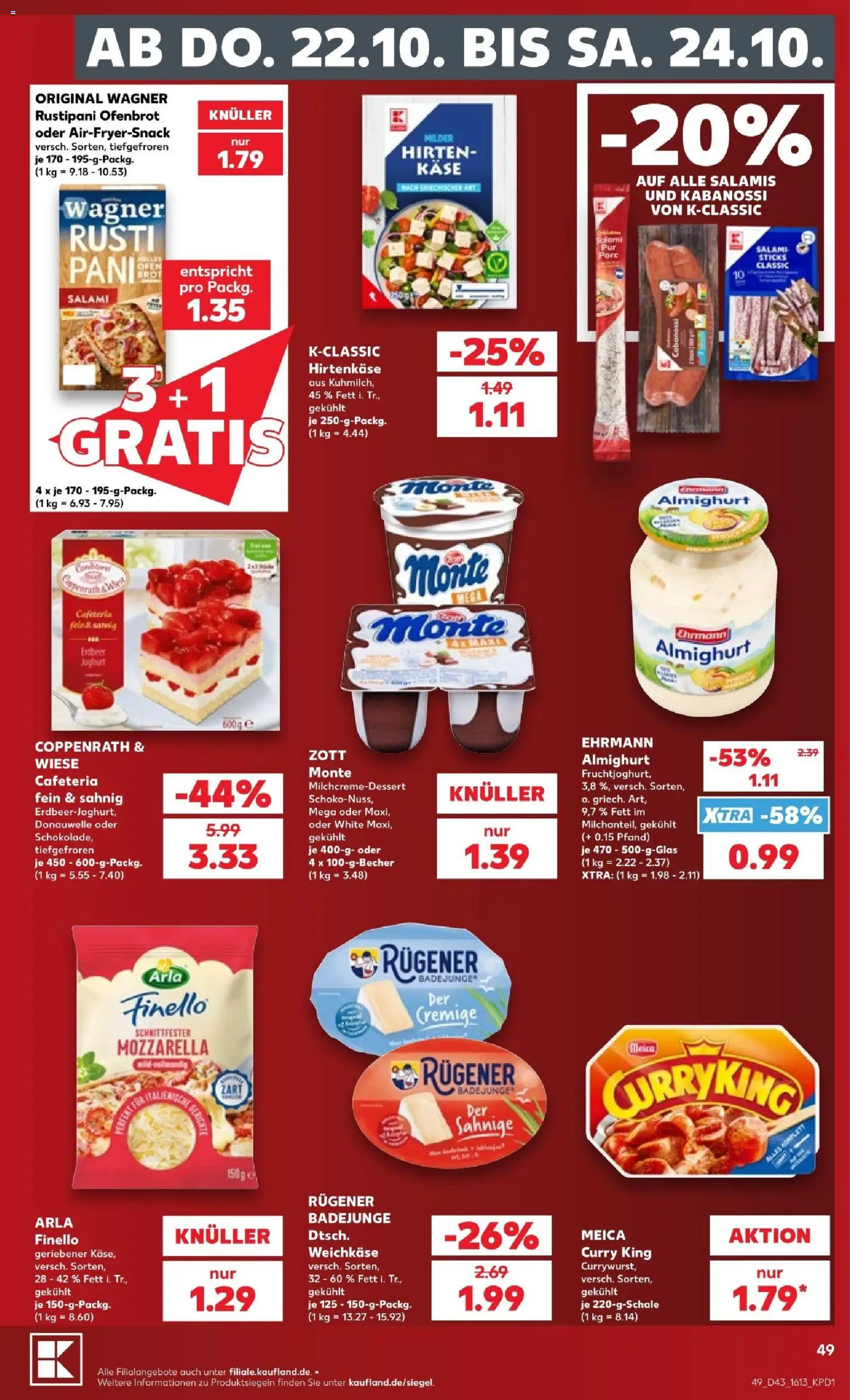 Kaufland Prospekt Hannover – gültig ab 18.10.2026 | Seite: 49 | Produkte: Cornflakes, Fisch, Schweinerucken