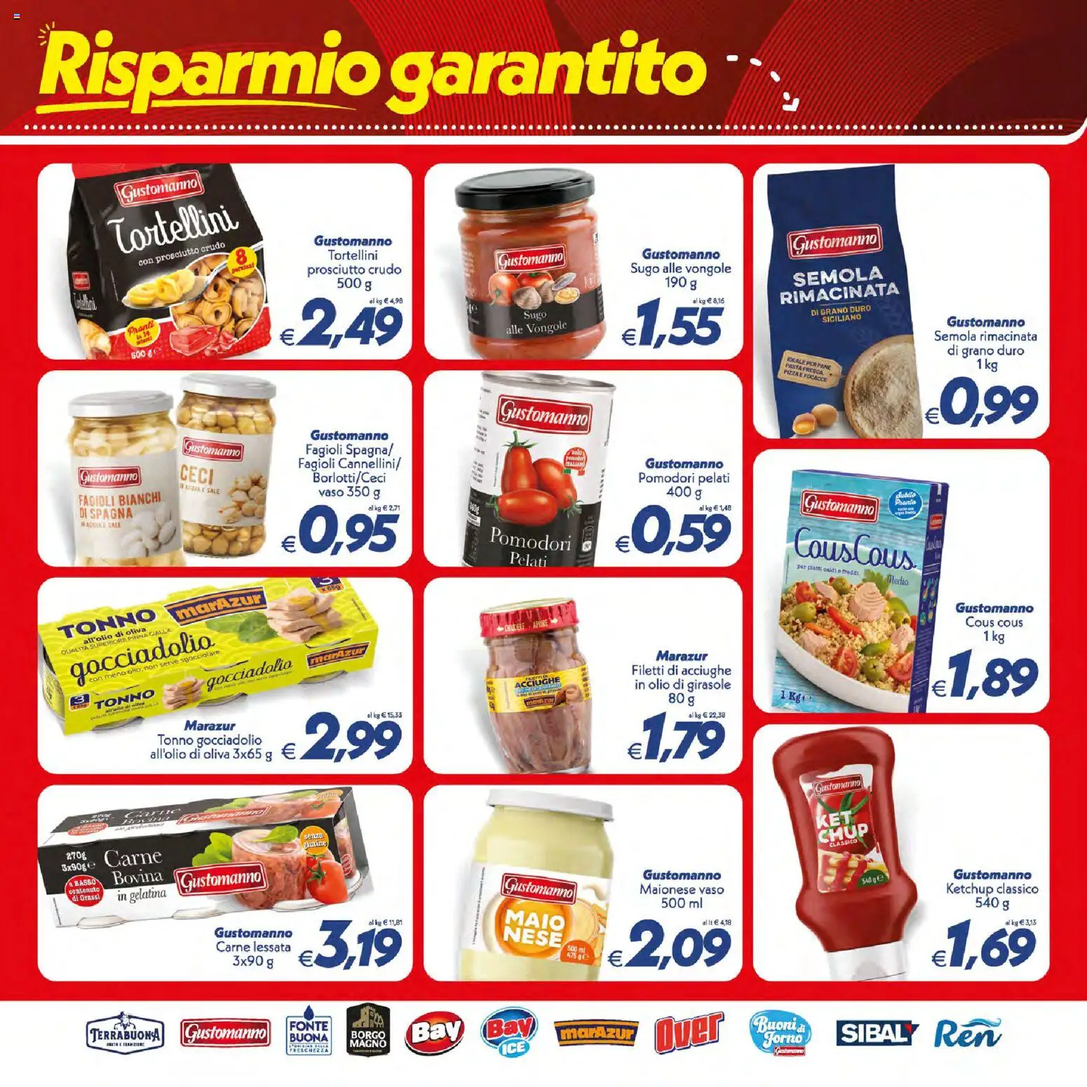 Volantino SuperConveniente del 07/07/2026 | Pagina: 9 | Prodotti: Pizza, Vongole, Sale, Olio di girasole