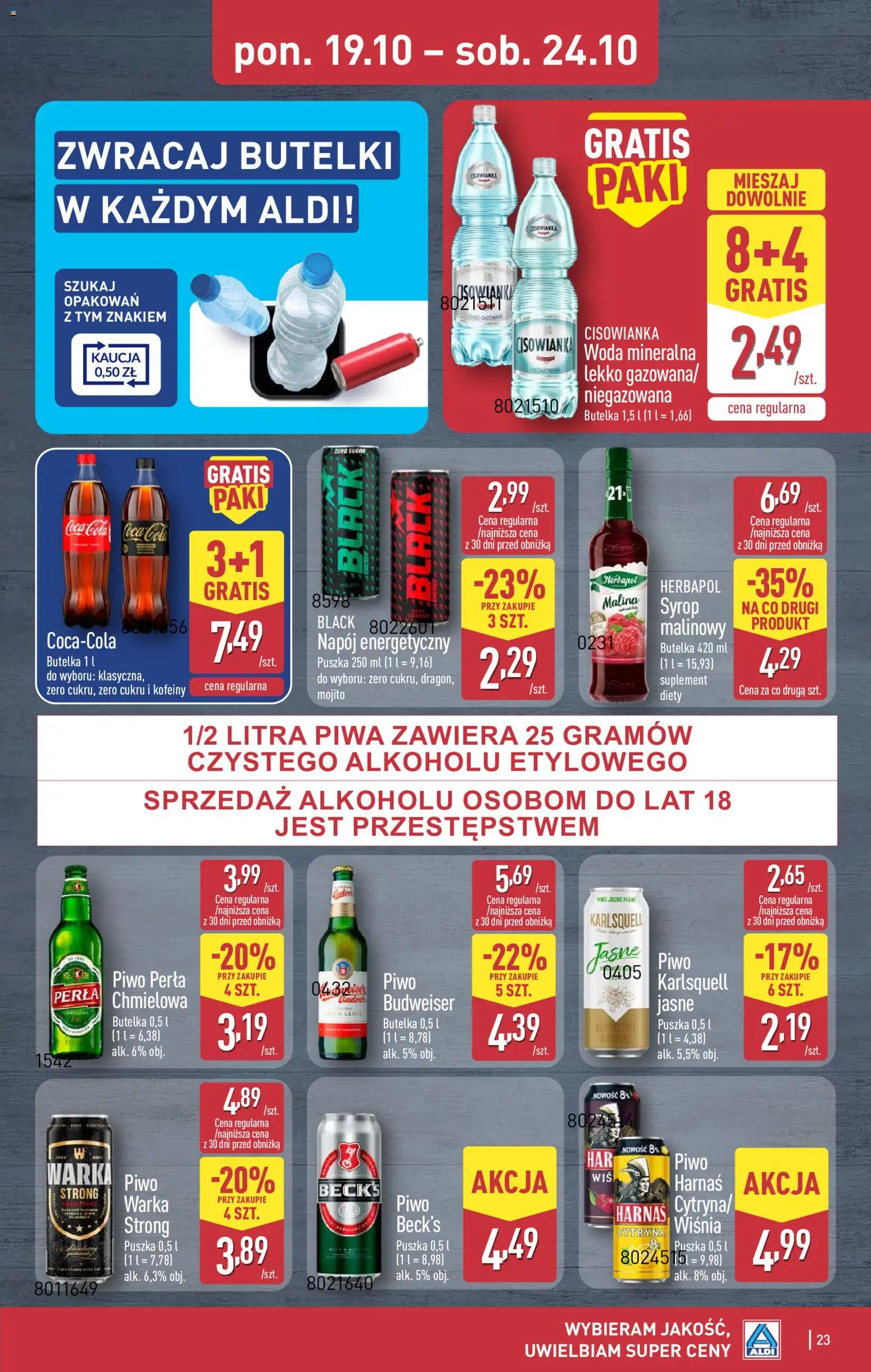 Aldi gazetka od 19.10.2026 | Strona: 23