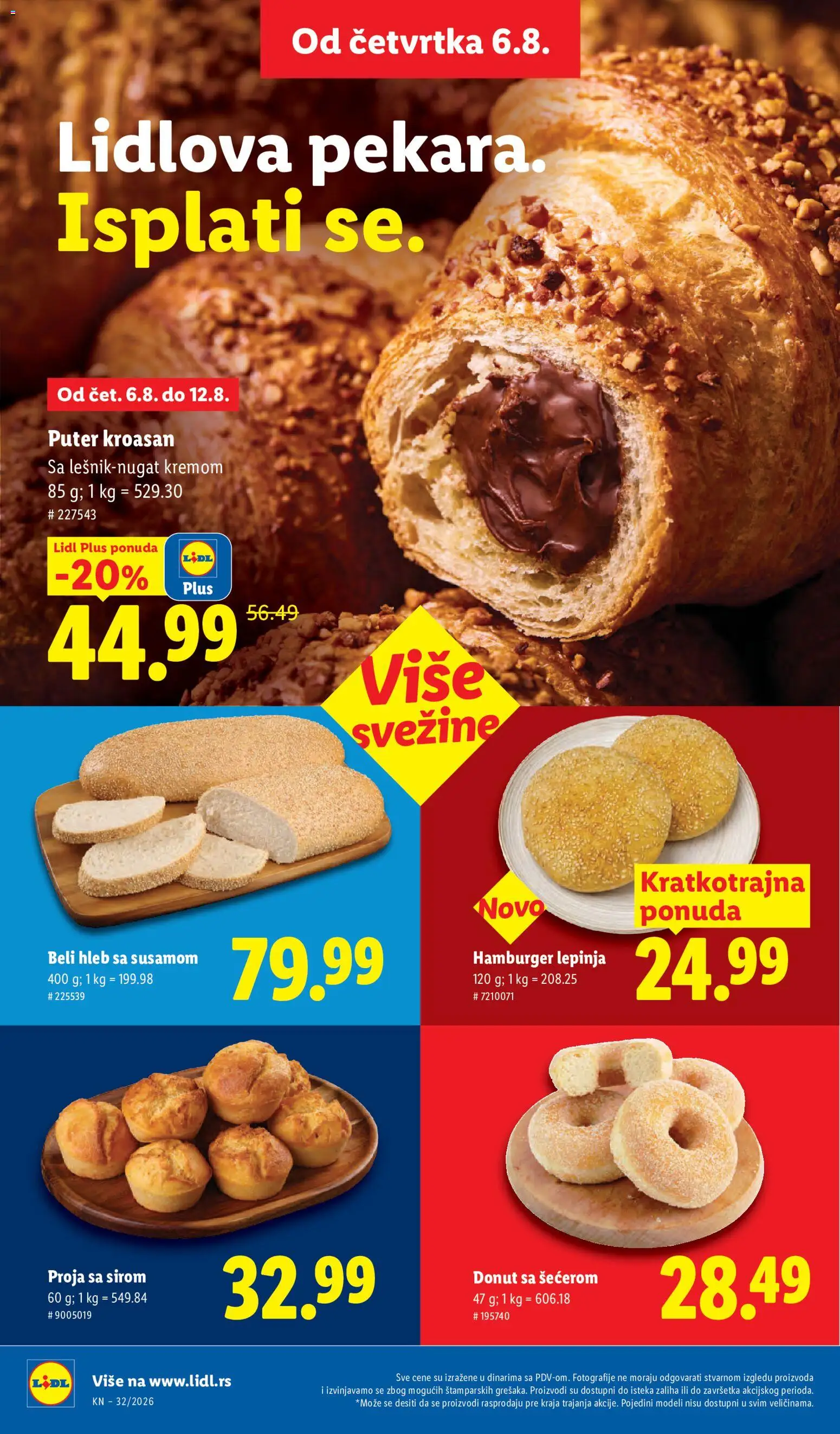 Lidl katalog - važi od 06.08.2026 | Strana: 22