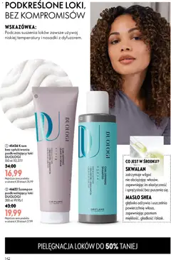 Pogląd oferty "Oriflame Katalog 13 2026" - ważna od 09.09.2026 | Strona: 142 | Produkty: Masło shea, Masło, Szampon, Krem