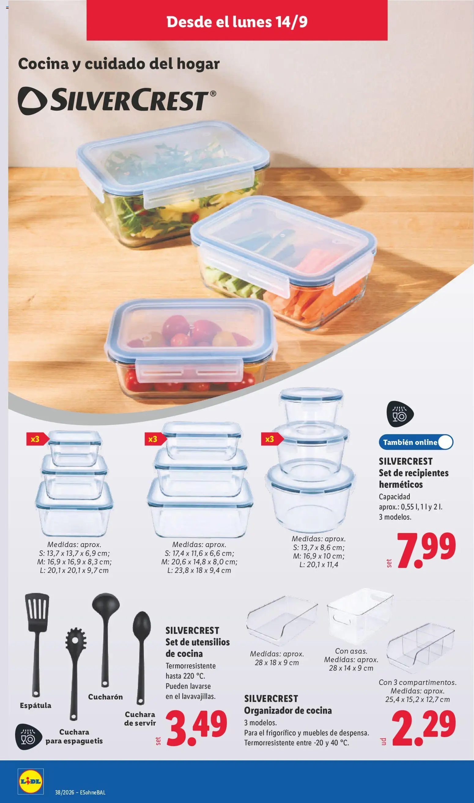 Lidl folleto de bazar │ válido desde el 14/09/2026 | Página: 6