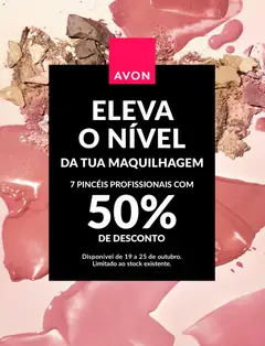 Pré-visualização Avon folheto Eleva o Nível válido de 19/10/2026