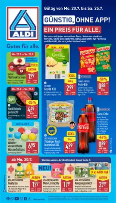 Aldi Prospekt ab 20.07.2026 gültig
