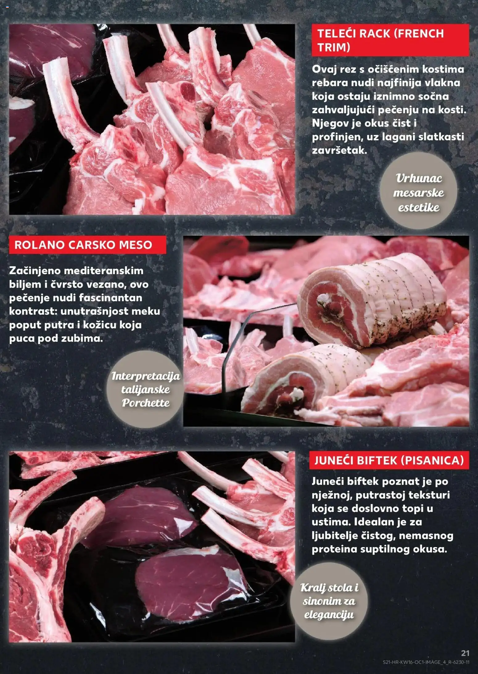 Kaufland katalog | vrijedi od 15.04.2026 | Stranica: 21 | Proizvodi: Carsko meso, Meso