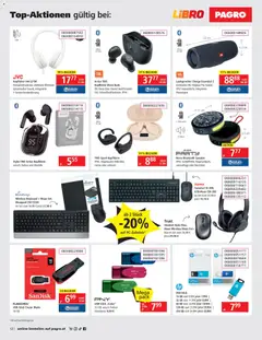 Pagro-Diskont Flugblatt ab 20.08.2026 gültig | Seite: 12 | Produkte: Tastatur, Kopfhörer, USB, Creme