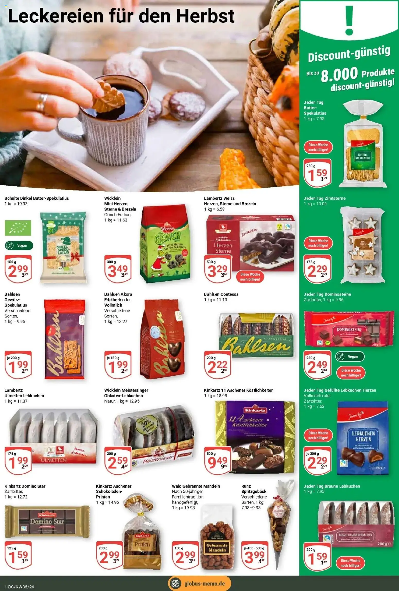 Globus Prospekt Hockenheim (ab 24.08.2026) » Angebote online | Seite: 17 | Produkte: Butter, Mandeln