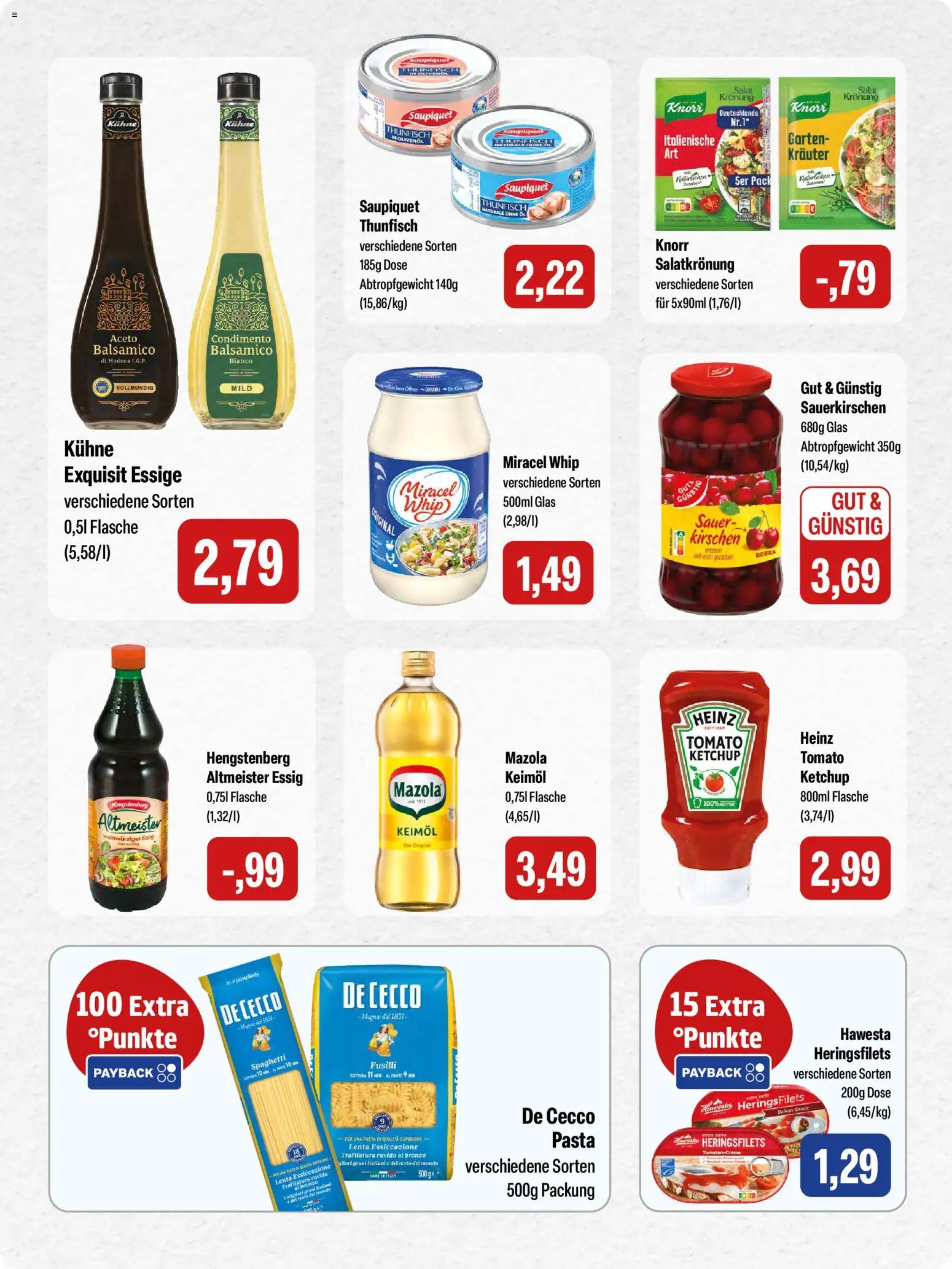 Feneberg Angebote – gültig ab 05.06.2026 | Seite: 12 | Produkte: Essig, Olivenol, Pasta, Salat