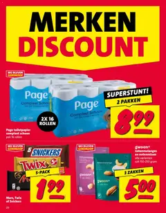 Nettorama folder - Voorbeeld van een folder van Nettorama, geldig van 20-07-2026 | Pagina: 28 | Producten: Zak, Twix, Snickers, Toiletpapier
