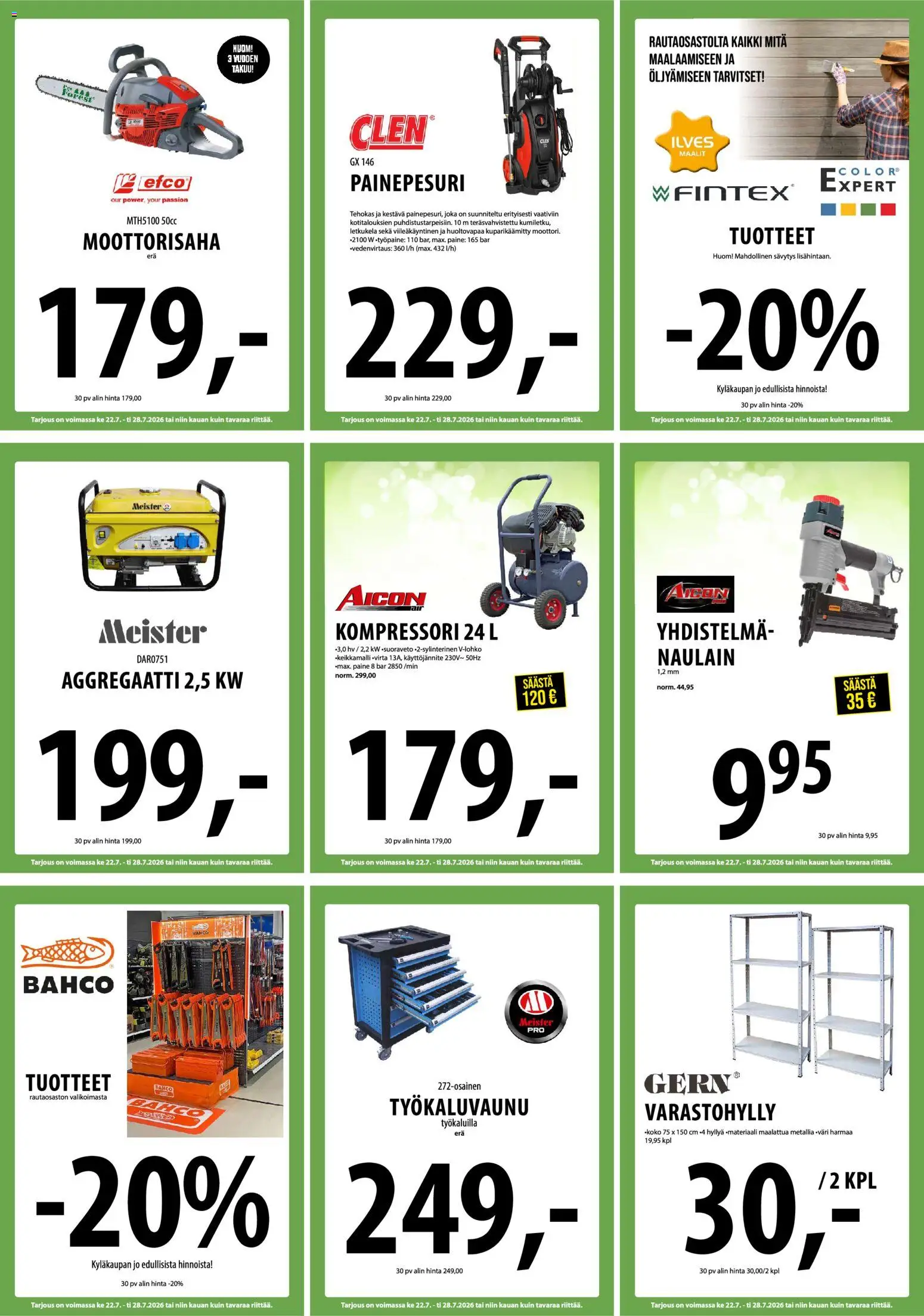 Tuuri tarjoukset – voimassa 22/07/2026 alkaen | Sivu: 31