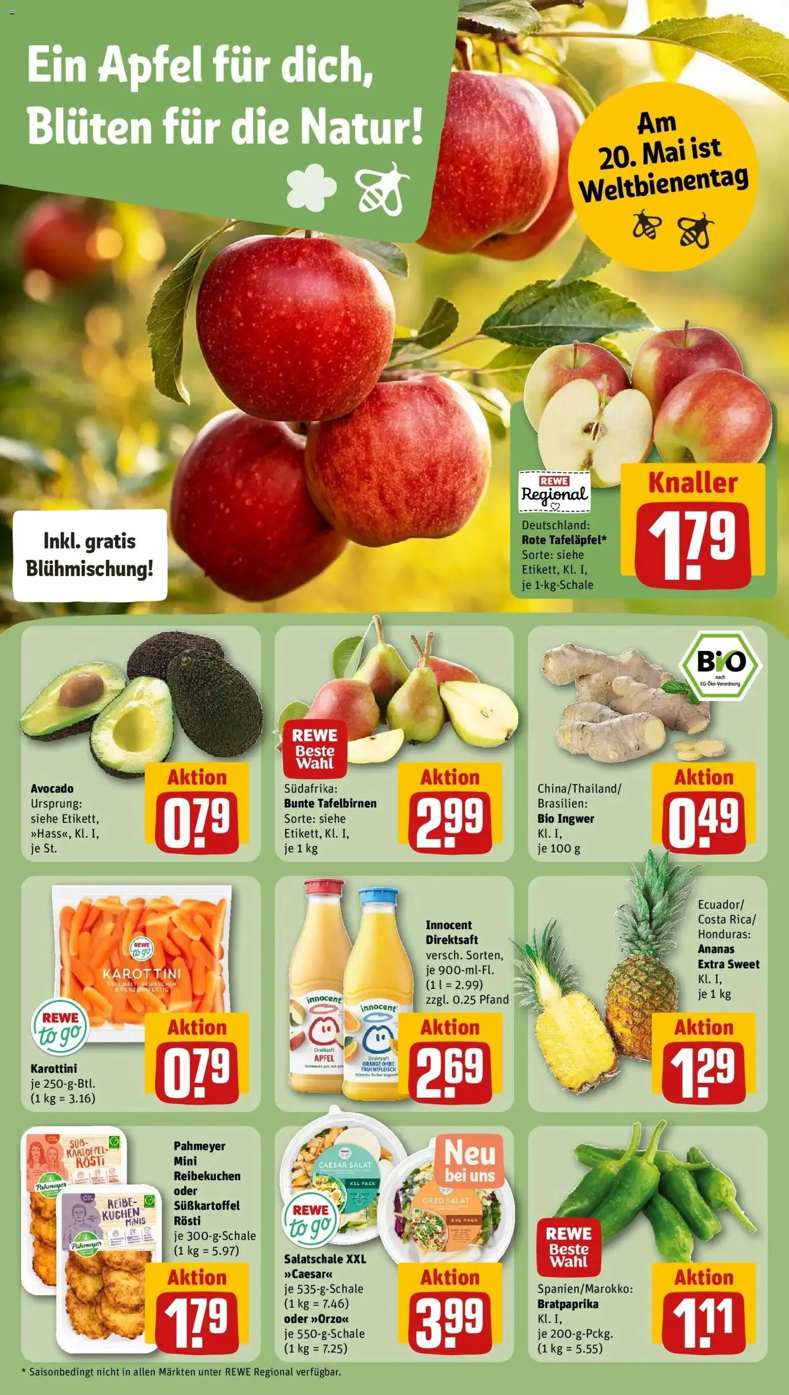 Rewe Prospekt Ebersberg	 – gültig ab 10.05.2026 | Seite: 6 | Produkte: Ananas, Avocado, Kuchen, Salat
