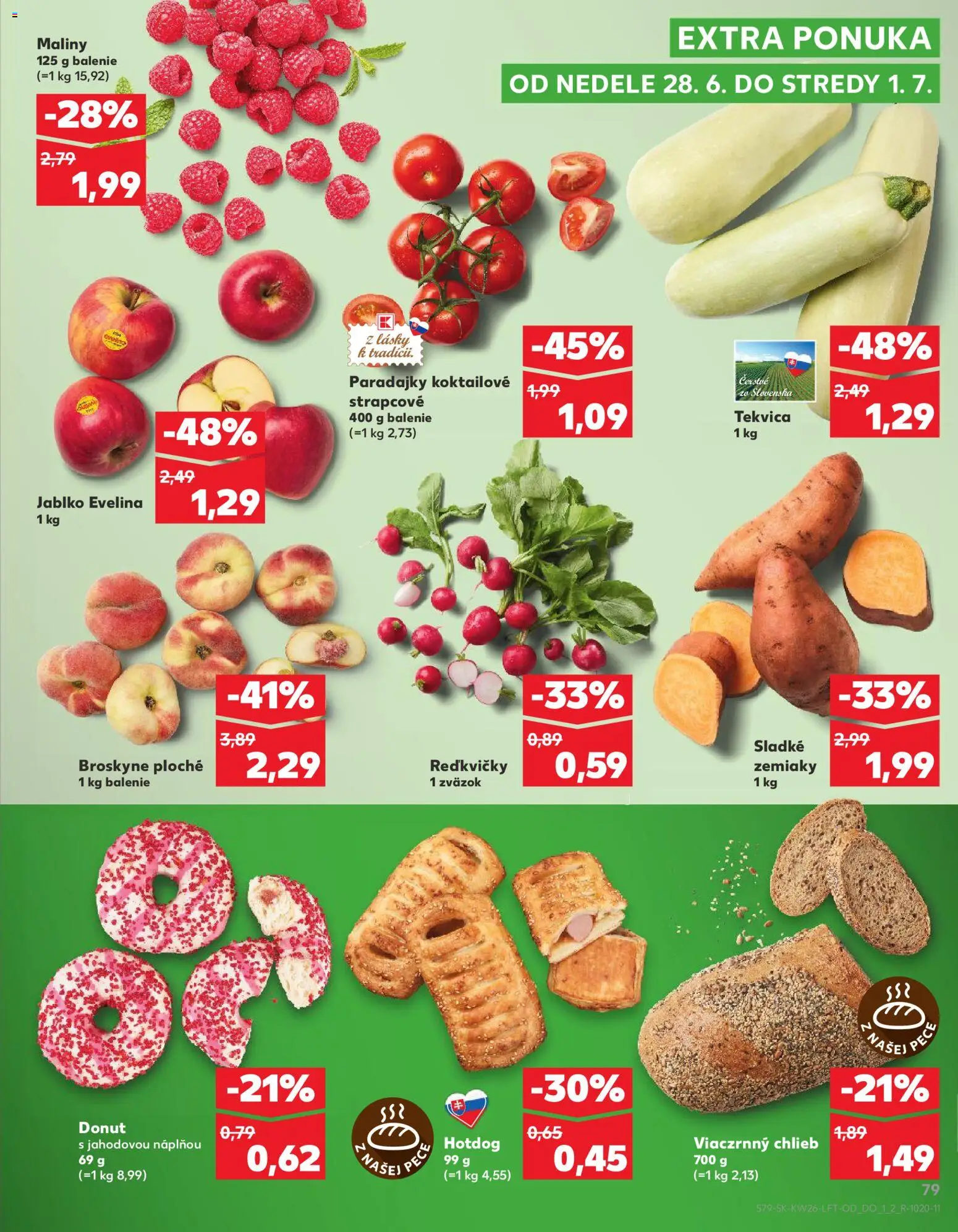 Nové Kaufland akcie – leták je platný od 25.06.2026 | Strana: 79
