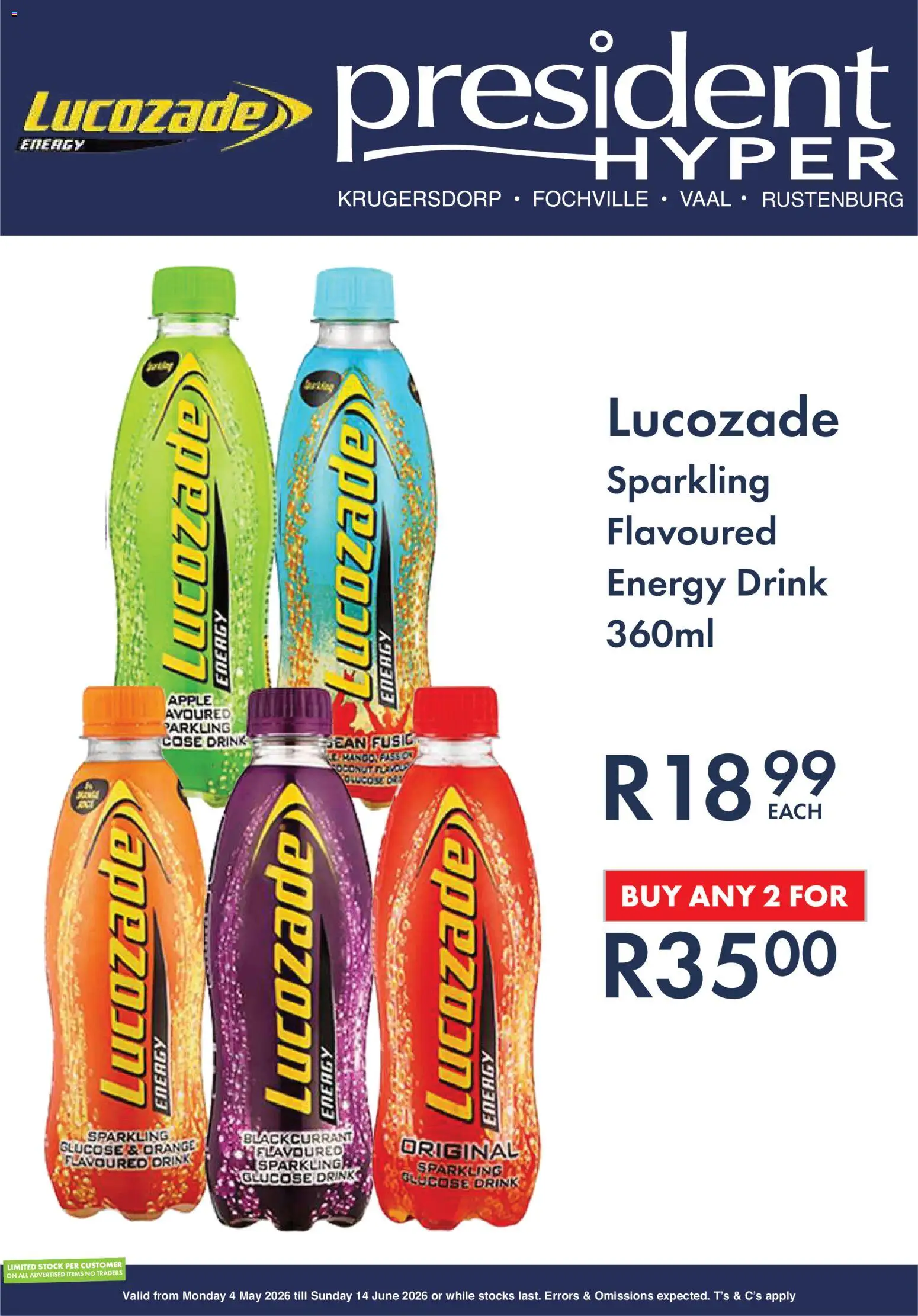 New President Hyper catalogue – valid from 04.05.2026 | Page: 8 | Products: Stock