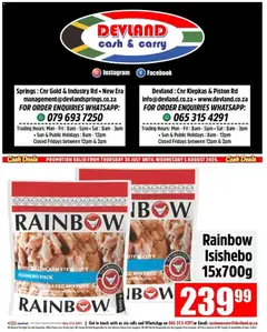 Devland specials catalogue – valid from 30/07/2026 | Page: 4 | Products: Chicken
