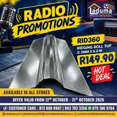 Laduma Hardware specials catalogue – valid from 12/10/2026 | Page: 3 | Products: Radio
