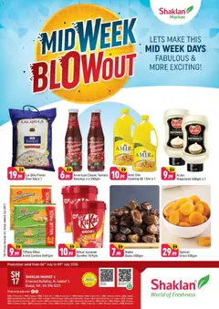 Preview of Shaklan catalogue Midweek Blowout  Al Jaddaf 1, Dubai valid from 6 Jul, 2026