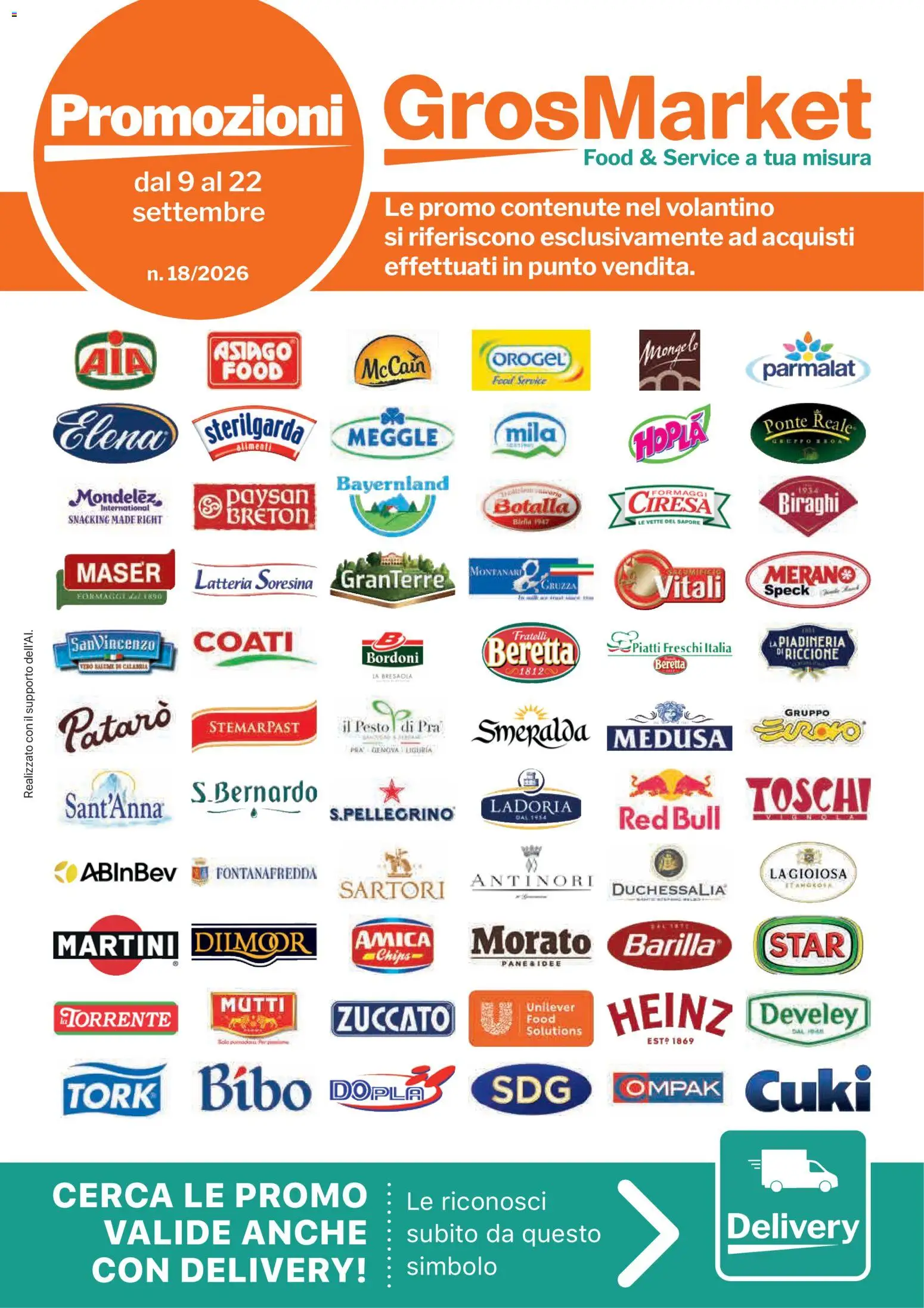 Volantino Sogegross del 09/09/2026 | Pagina: 1 | Prodotti: Bresaola, Pesto, Mutti, Red Bull
