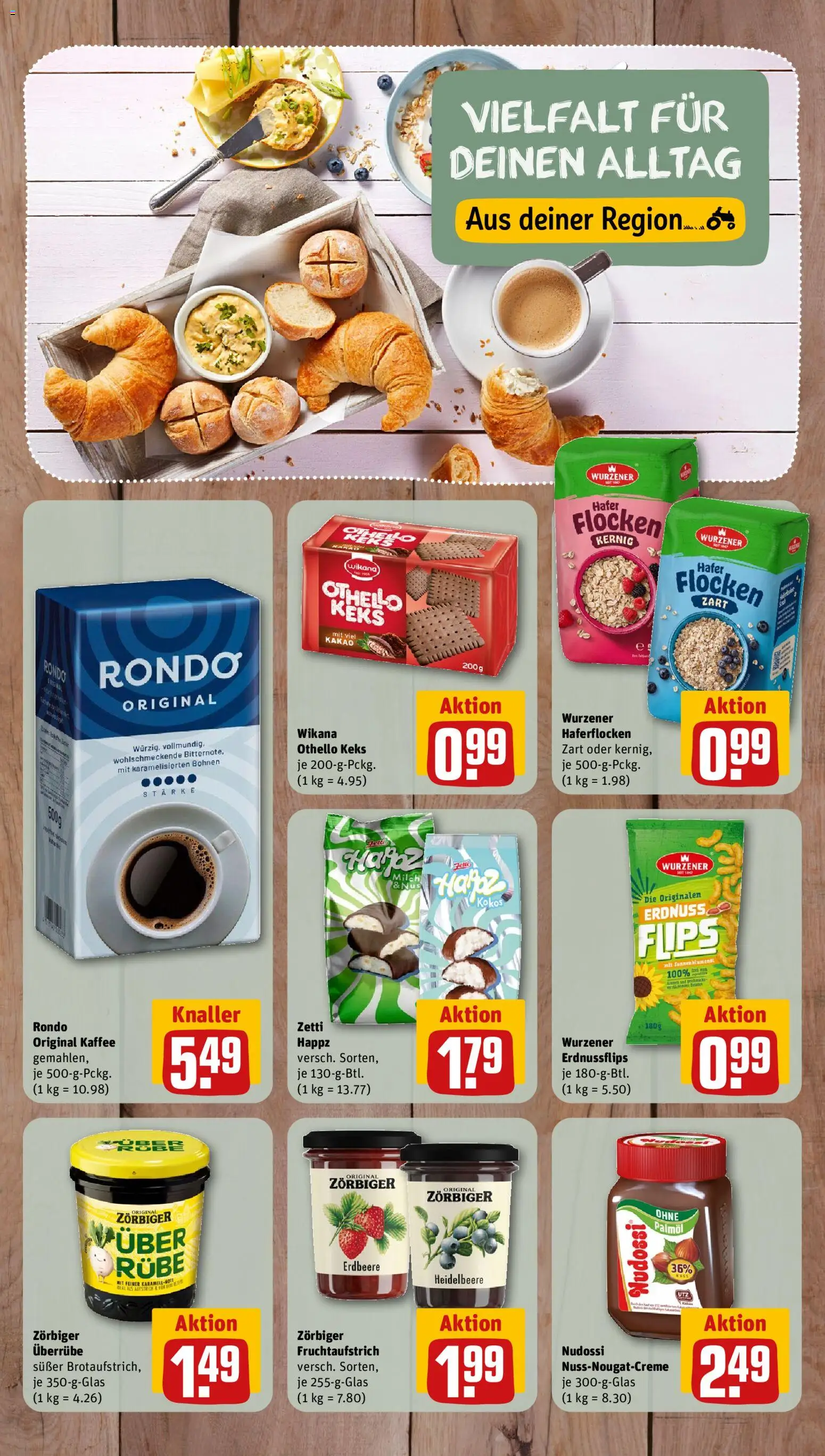Nahkauf Prospekt – gültig ab 03.08.2026 | Seite: 8 | Produkte: Kaffee, Flocken