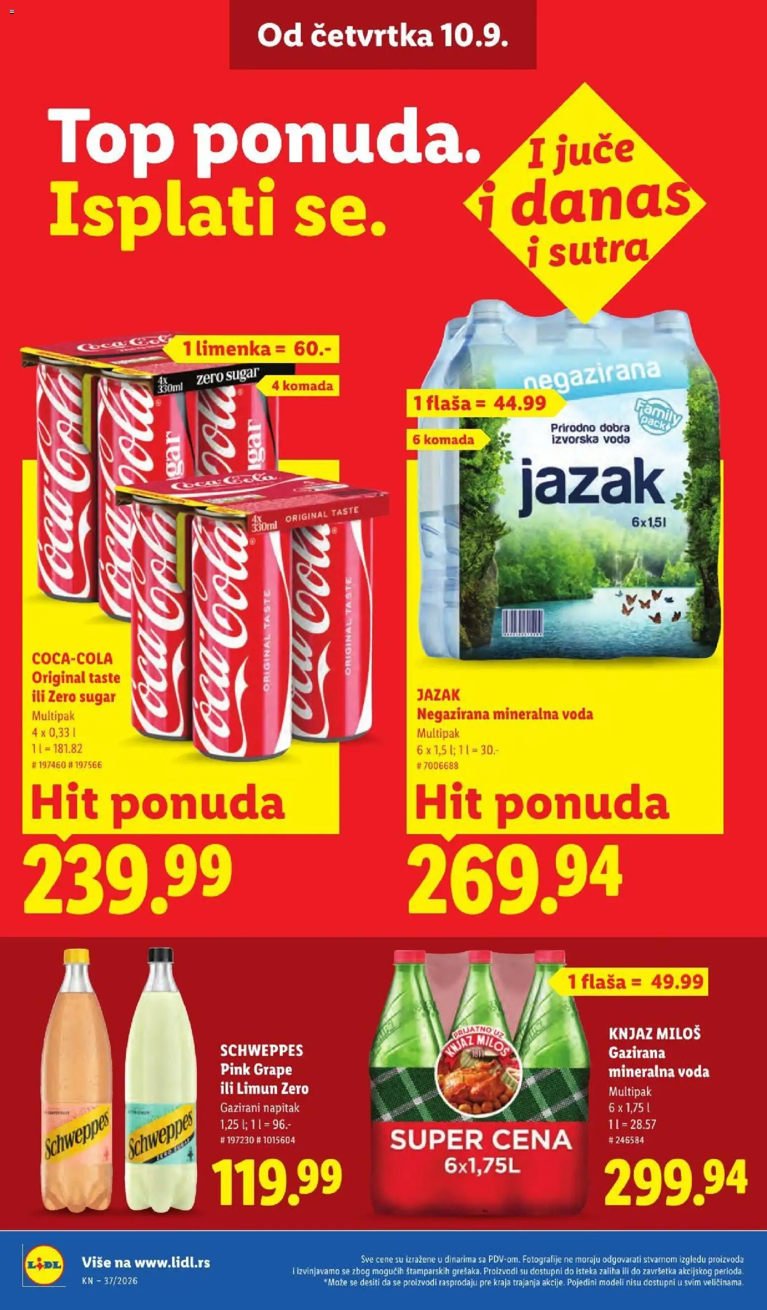 Lidl katalog - važi od 10.09.2026 | Strana: 34