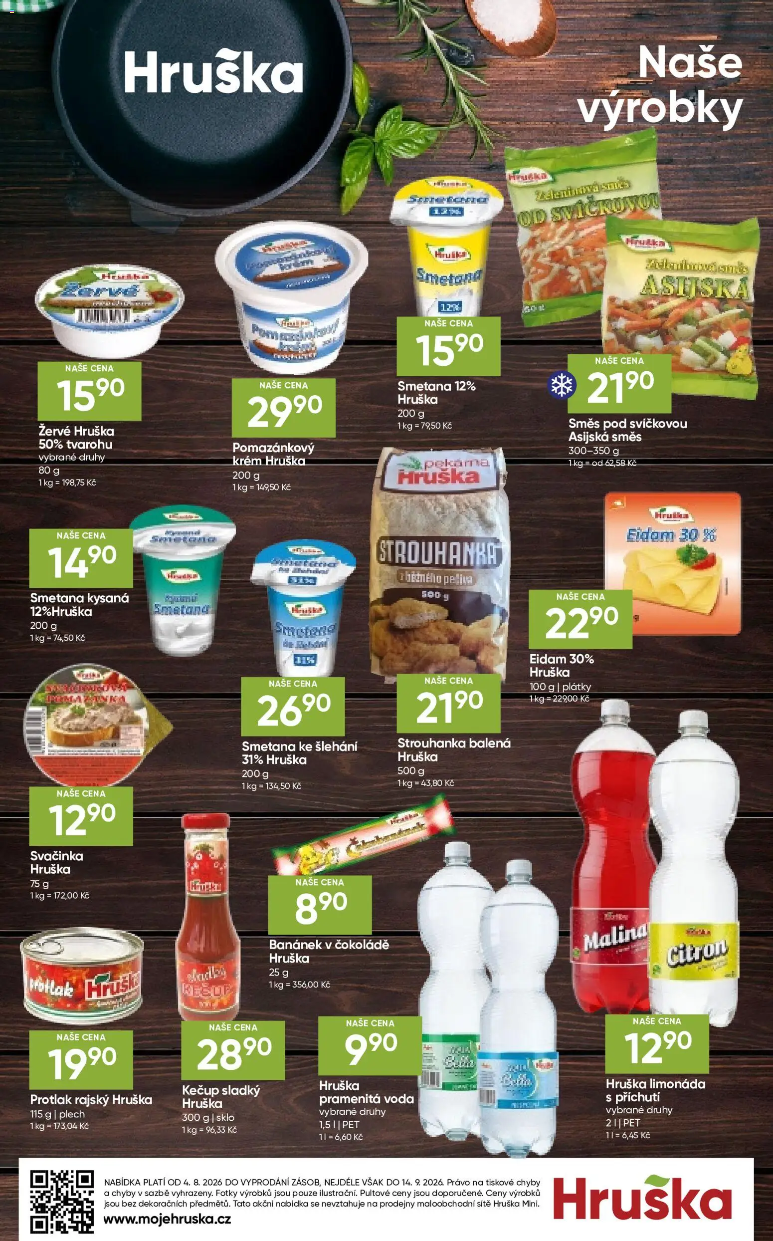Hruška katalog od 04.08.2026 | Strana: 12 | Produkty: Voda, Plech, Citron, Strouhanka