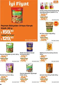 08 Ekim 2026 tarihinden itibaren geçerli olan Migros kataloğu önizlemesi | Sayfa: 22