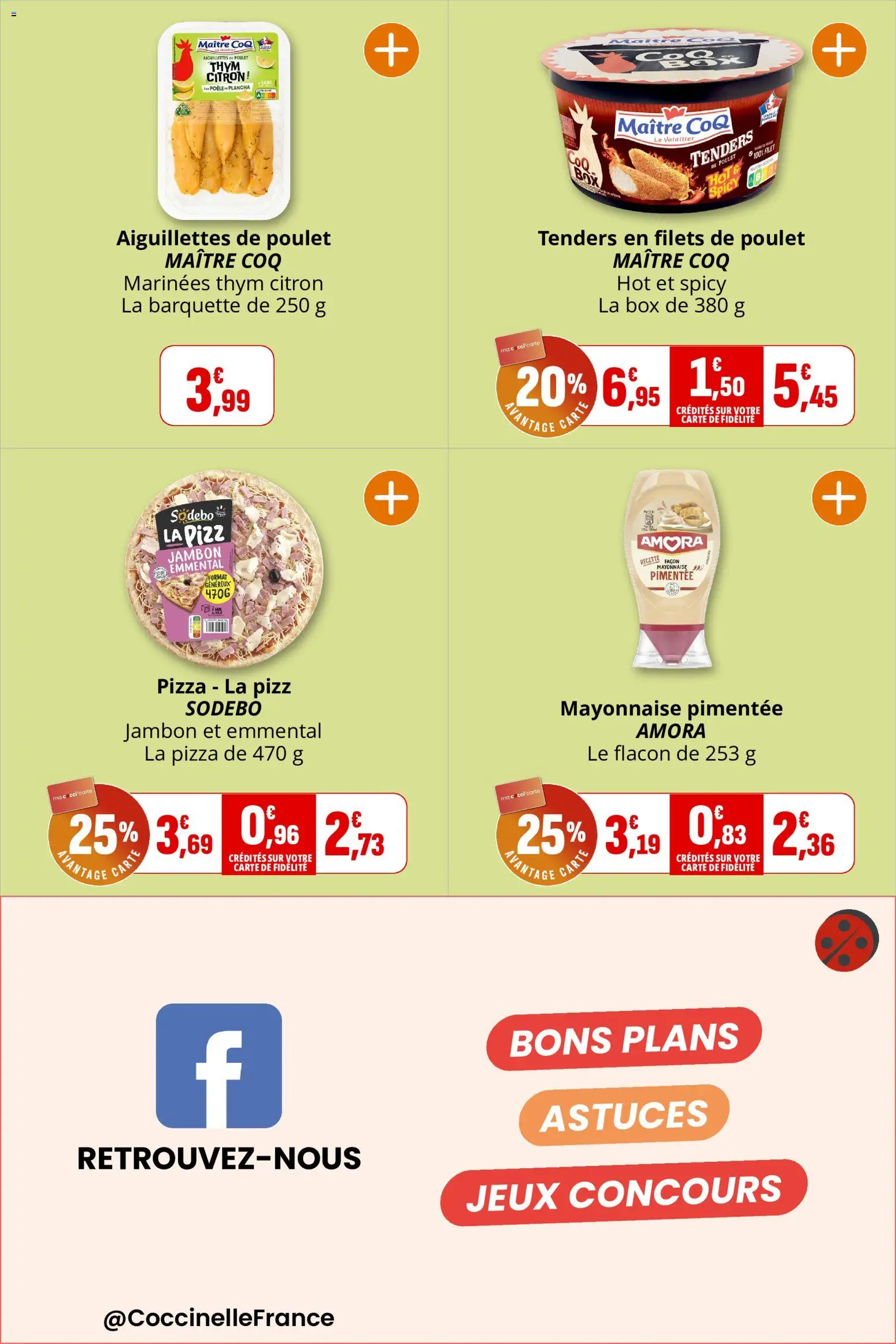 {H1} | Page: 8 | Produits: Citron, Emmental, Mayonnaise, Jambon