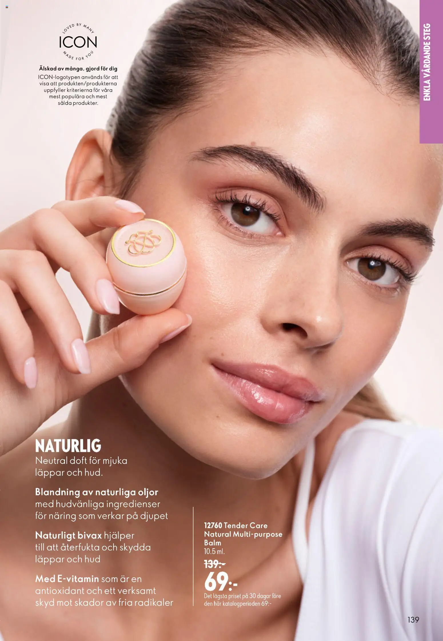 Oriflame reklamblad aktuell från 26/08/2026 | Sida: 139 | Produkter: Doft, Ingredienser
