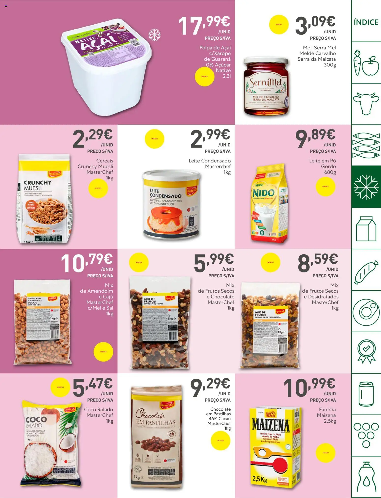 Recheio Horeca Madeira │ válido de 14/07/2026 | Página: 11 | Produtos: Leite condensado, Leite em pó, Leite, Mel