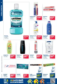 Náhled letáku Makro leták - Nepotravinové zboží od 07.10.2026 | Strana: 12 | Produkty: Voda, Nivea, Listerine, Tampony