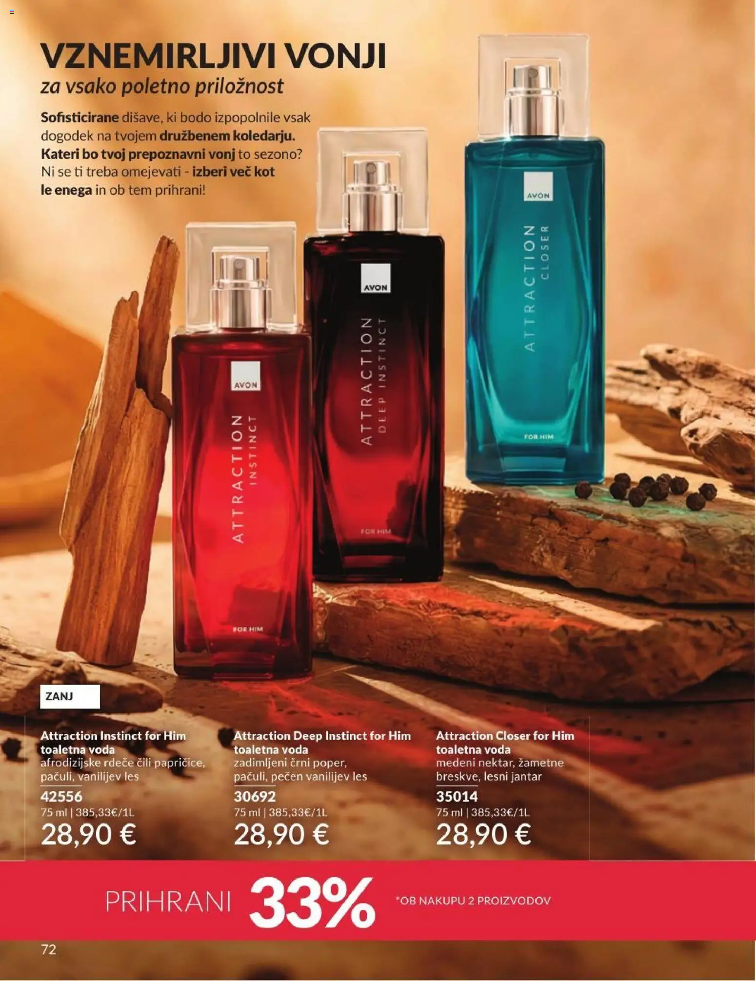 Novi Avon katalog ponudbe – veljaven od 30.06.2026 | Stran: 72 | Izdelki: Voda, Toaletna voda, Cili