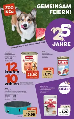 Zoo & co Prospekt ab 27.07.2026 gültig