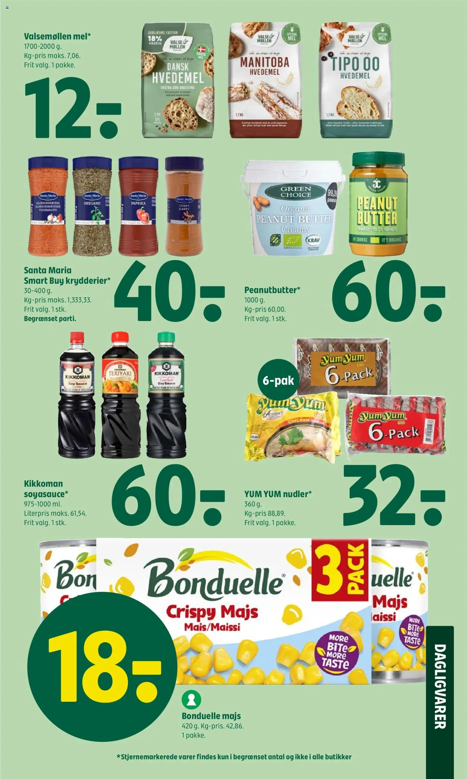 Coop 365 tilbudsavis – gyldig fra 14.05.2026 | Side: 19 | Produkter: Hvedemel, Majs, Oregano, Paprika