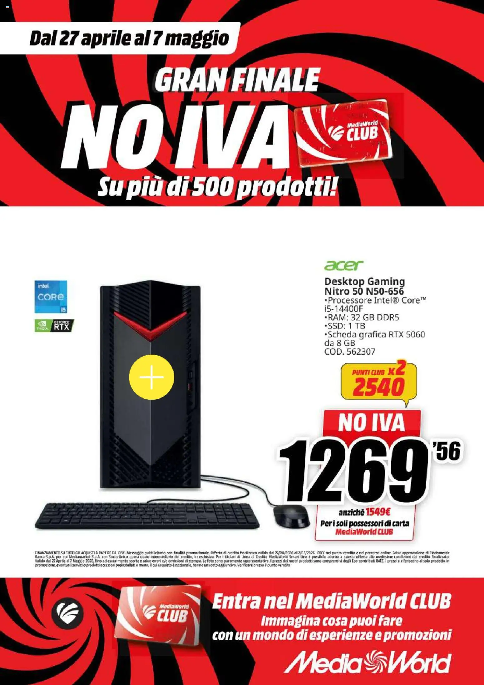 Volantino Media World del 27.04.2026 | Pagina: 24