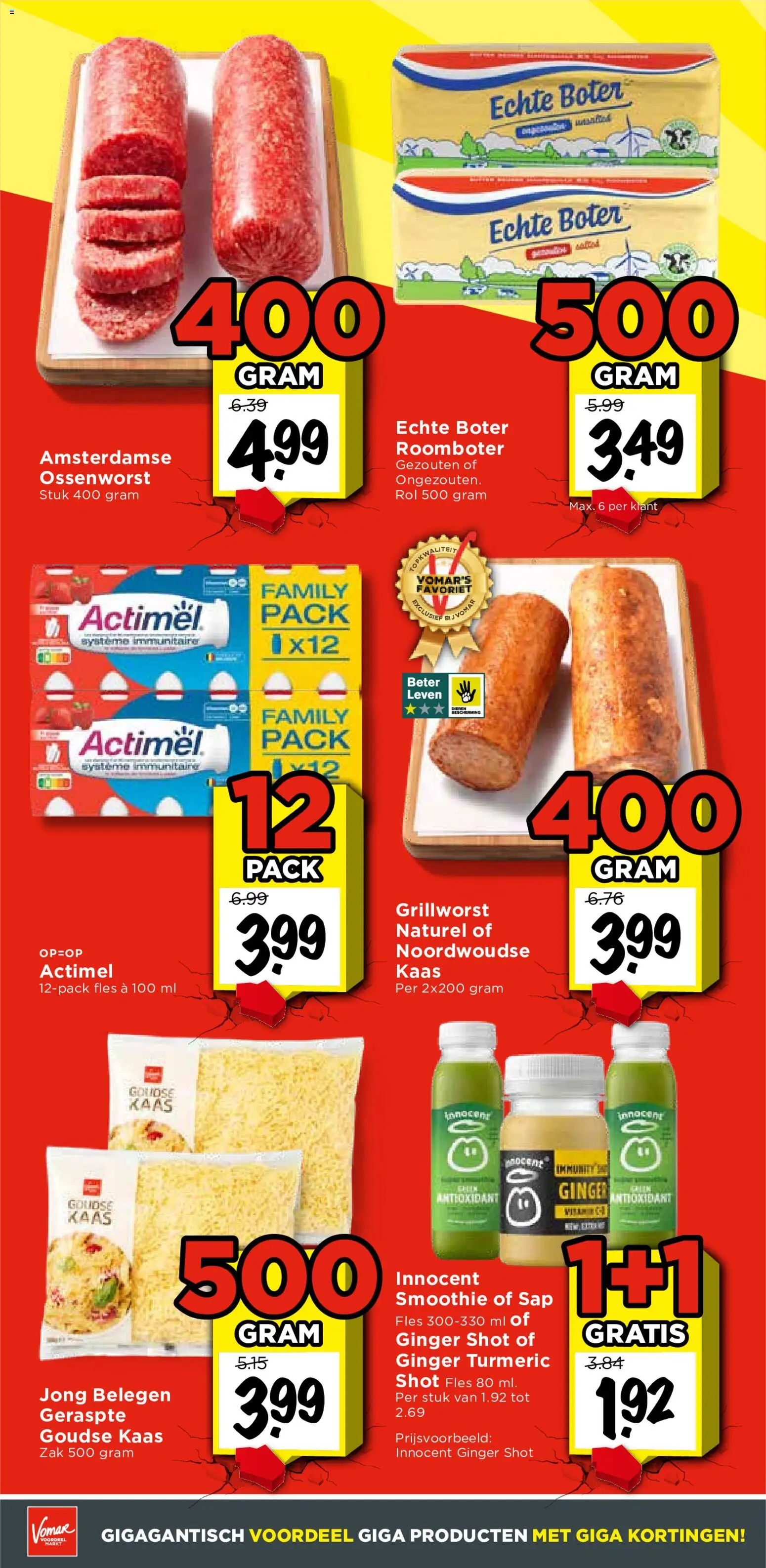 {H1} | Pagina: 19 | Producten: Goudse kaas, Boter, Kaas, Roomboter