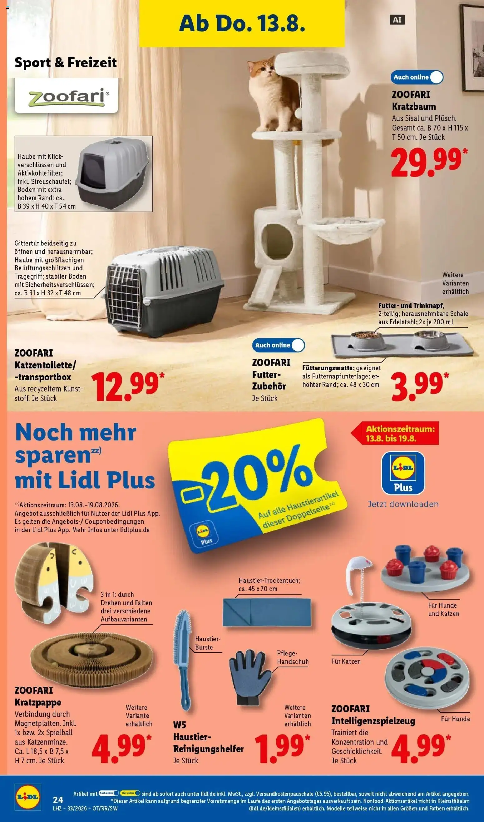Lidl Prospekt Malchow (ab 10.08.2026) zum Blättern » Angebote | Seite: 46 | Produkte: Bürste