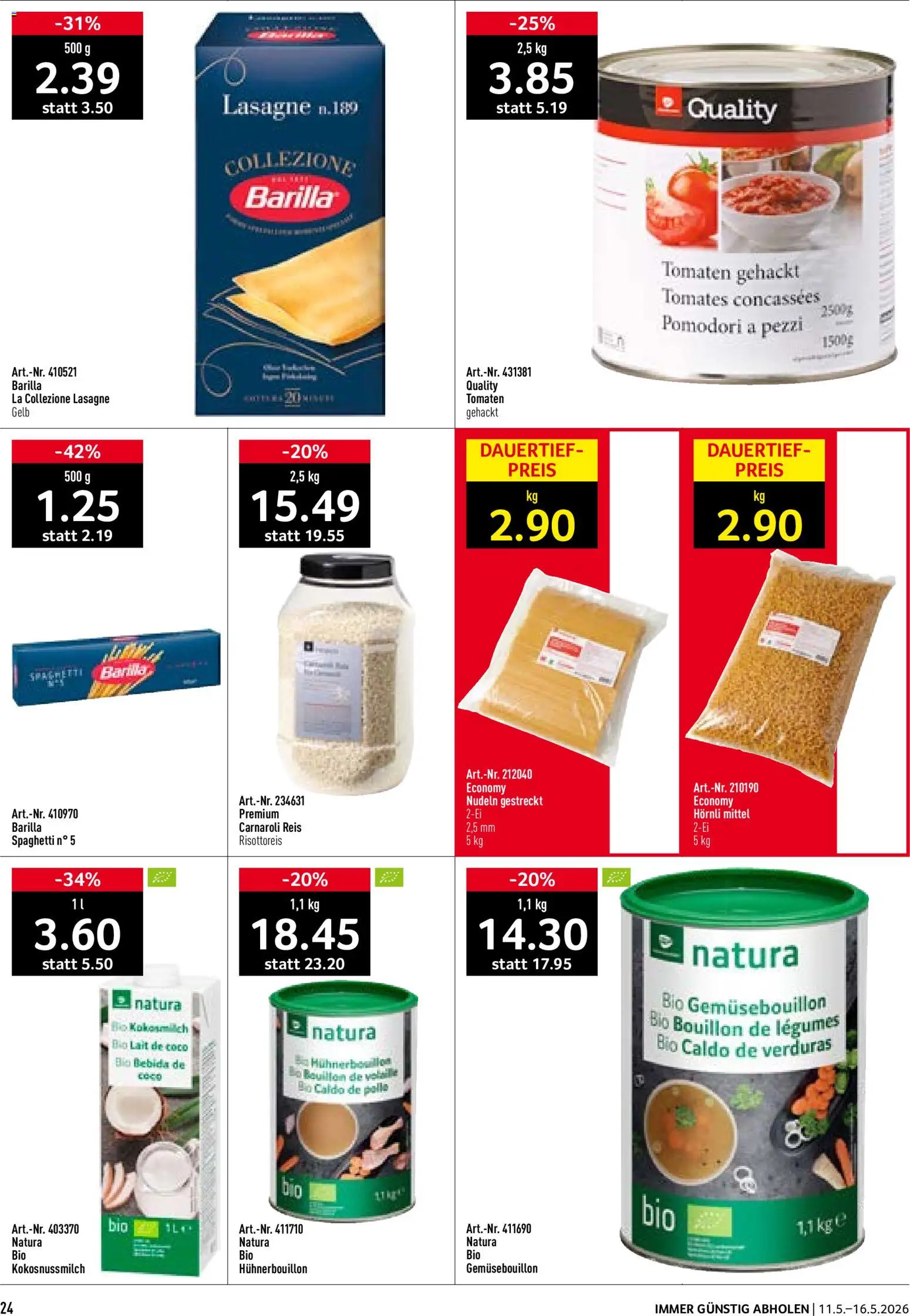 🛍️ Prodega aktionen ab 11.05.2026 » Entdecken Sie exklusive Rabatte und sparen Sie noch heute! 💰 | Schweiz