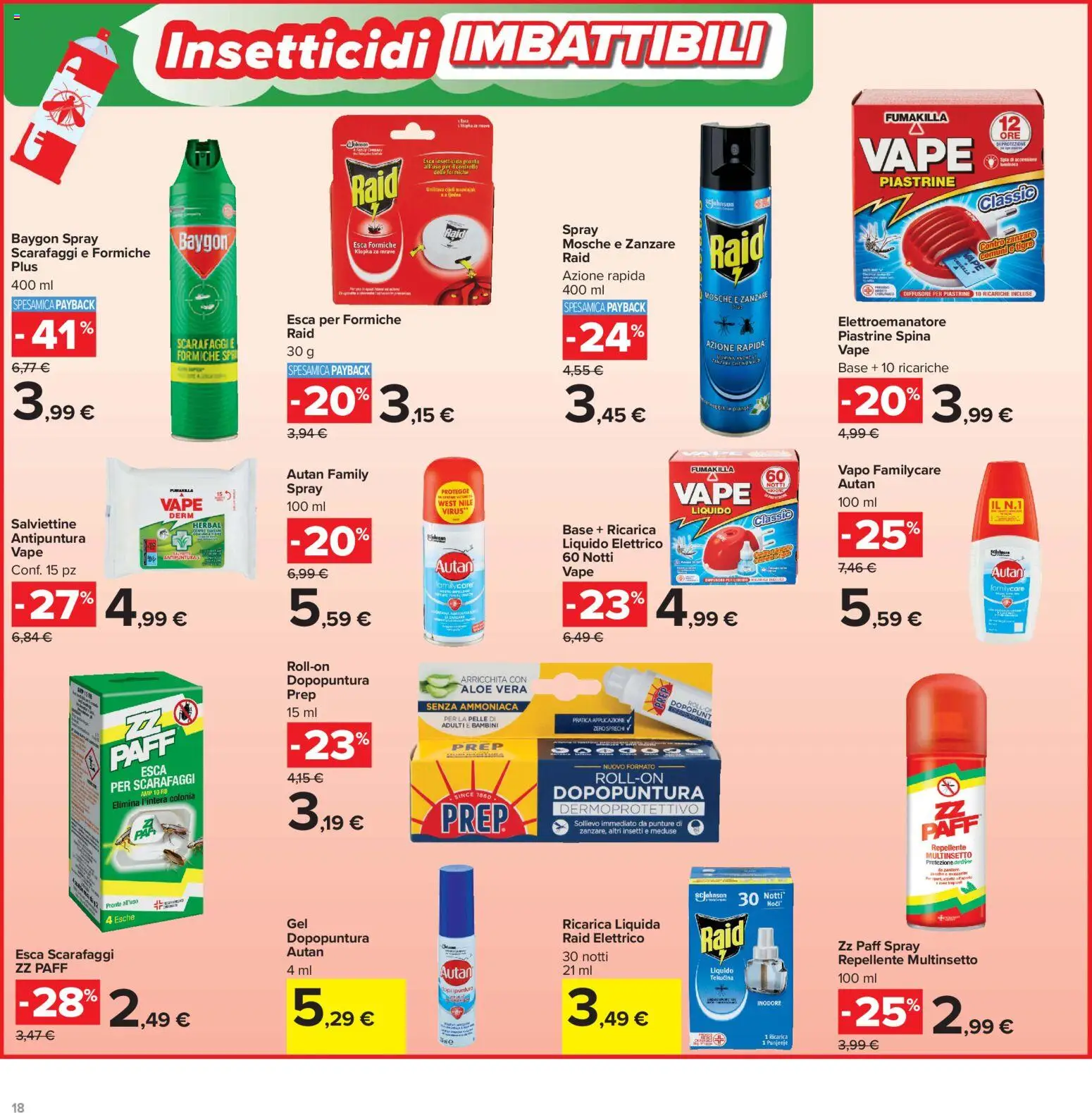 Volantino Carrefour del 05.06.2026 | Pagina: 18