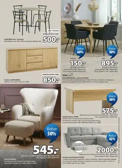 Pogląd oferty "JYSK gazetka" - ważna od 20.05.2026 | Strona: 7 | Produkty: Fotel, Kanapa, Stół, Kredens
