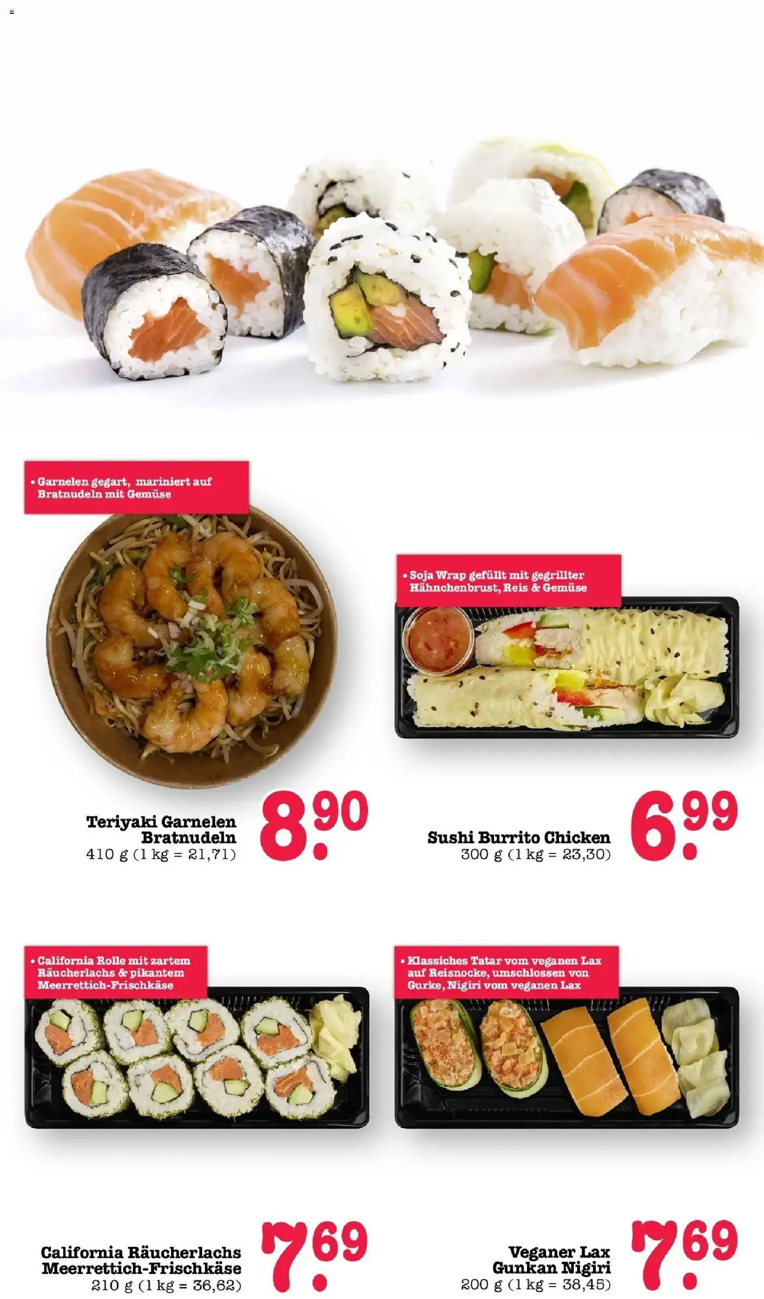 Edeka Prospekt Heidelberg (ab 31.08.2026) » Angebote Online | Seite: 17 | Produkte: Garnelen, Räucherlachs, Gemüse, Reis
