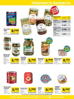 Tuš katalog akcije – veljaven od 01.08.2026 | Stran: 11 | Izdelki: Šampinjoni, Olive, Kumarice, Cesen