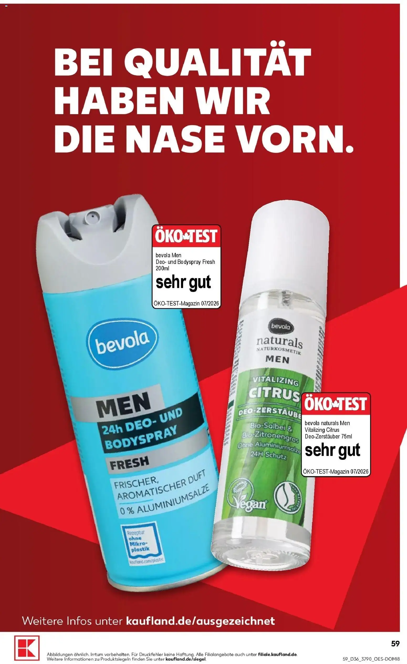 Prospekt Kaufland ab 31.08.2026 » Angebote Online zum Blättern | Seite: 68 | Produkte: Duft