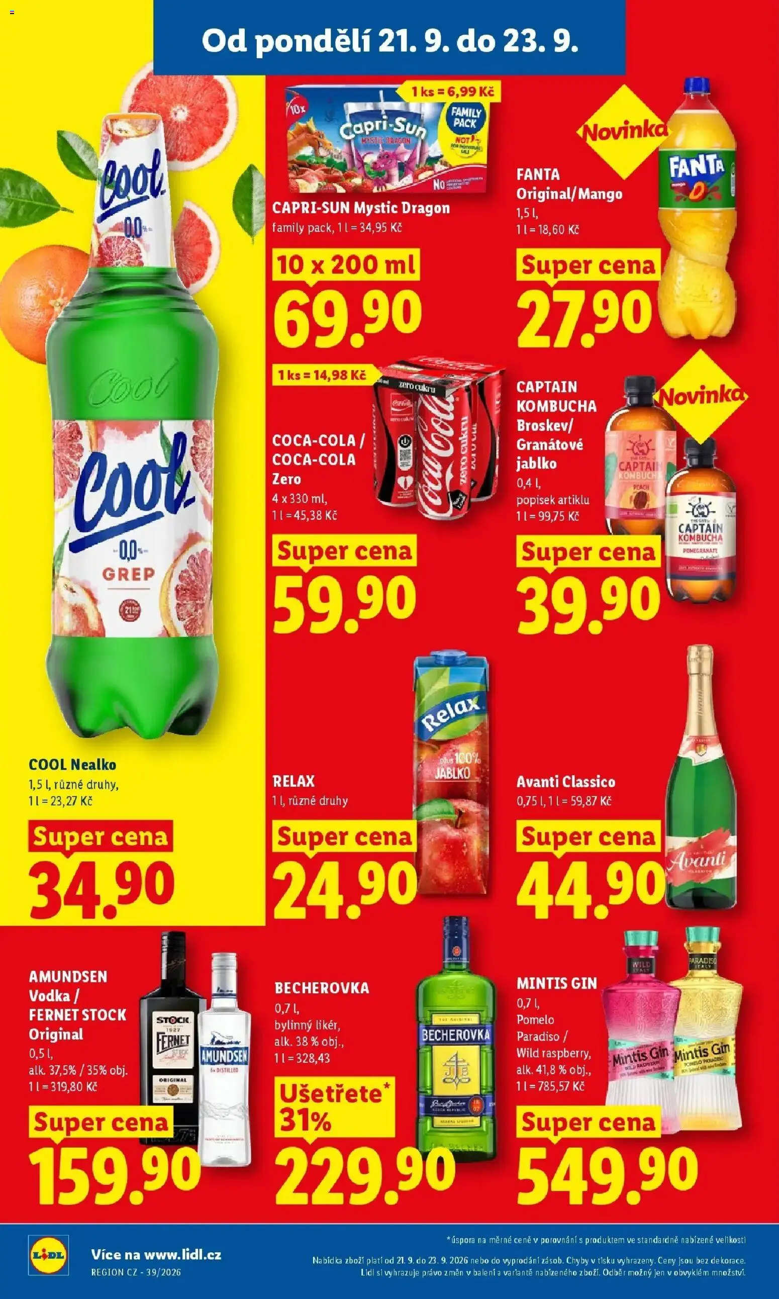Lidl leták od 21.09.2026 - Nový akční leták | Strana: 36