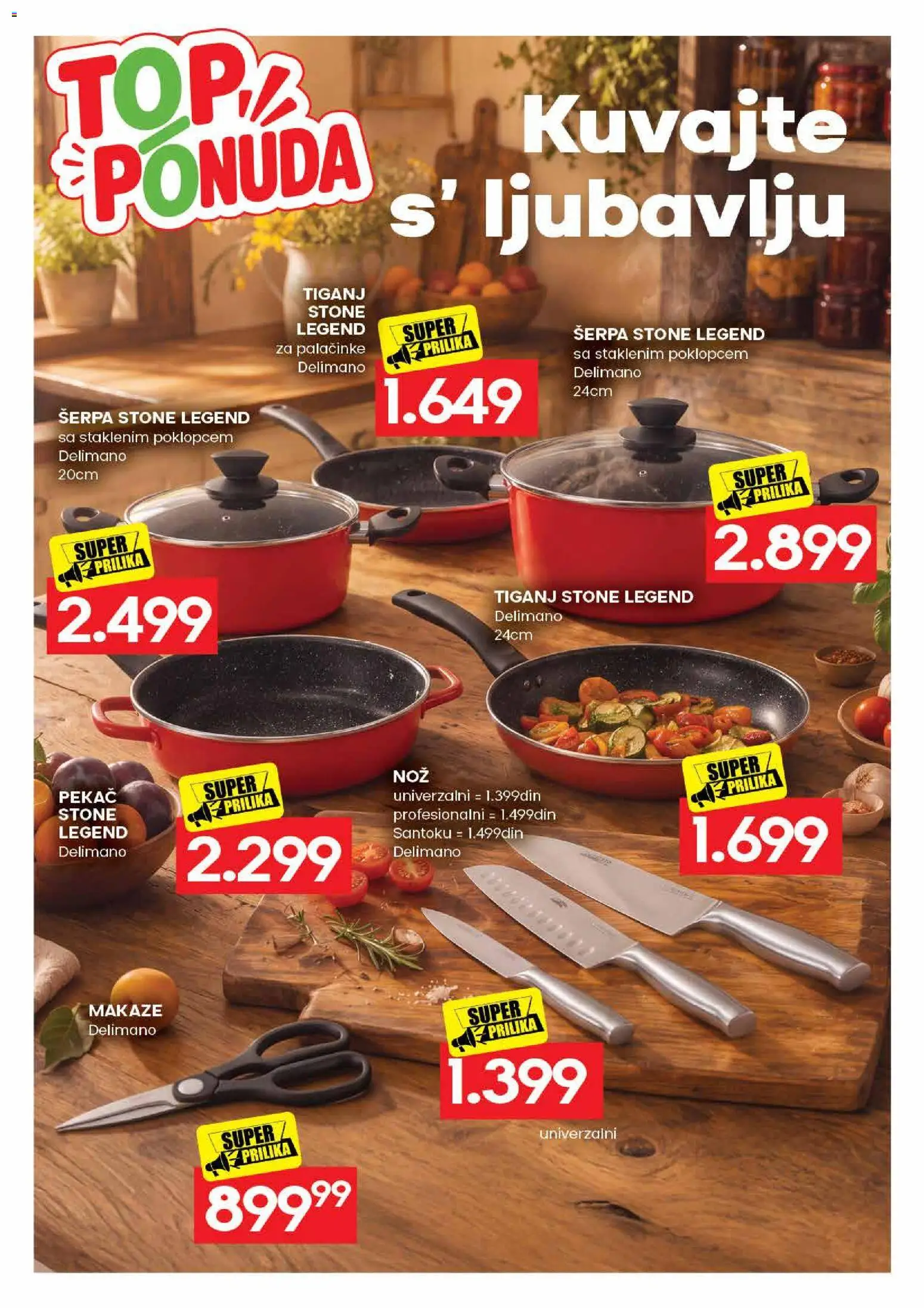 Roda katalog - važi od 31.08.2026 | Strana: 37 | Proizvode: Makaze, Palačinke, Tiganj, Pekač