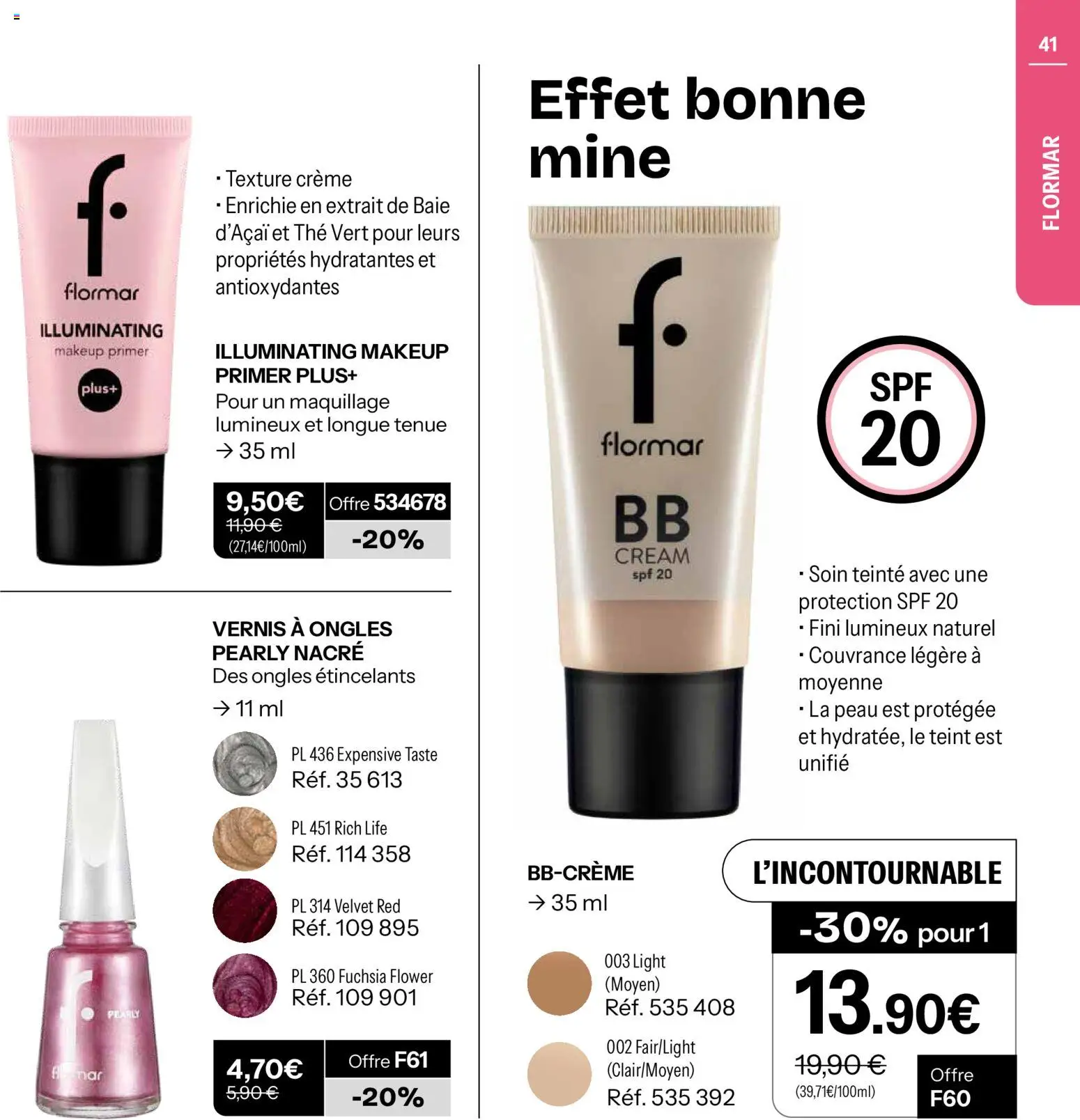 {H1} | Page: 41 | Produits: Maquillage, Thé, Crème